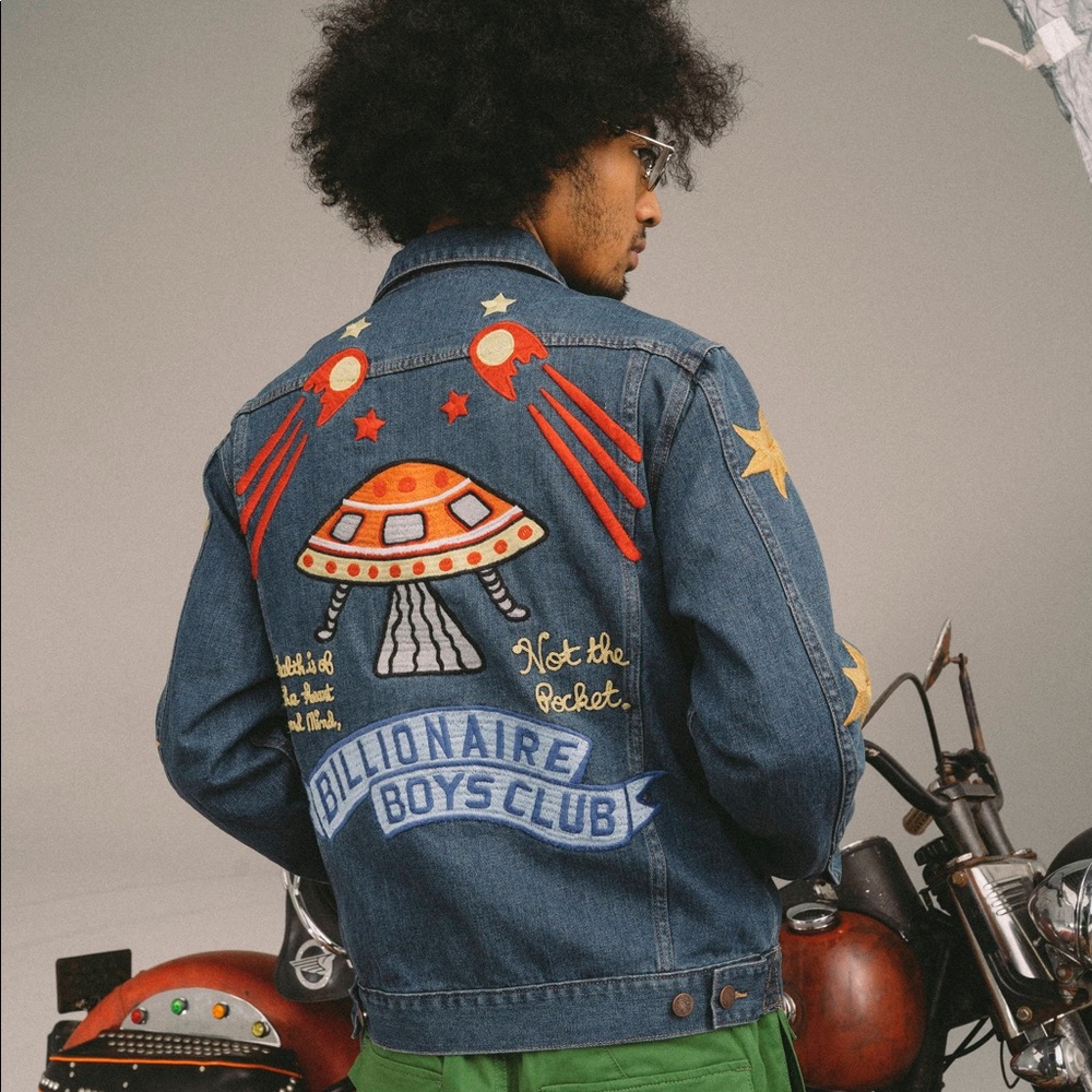 Billionaire Boys Club Challenger Denim Jacket BBC Jean Jacket